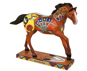 TRAIL OF PAINTED PONIES SPIRIT BEAR PONY HORSE FIGURINE 4058157