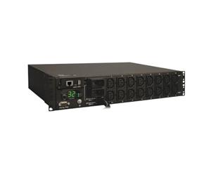 Tripplite PDUMH32HVNET 7.4kW Single-Phase Switched PDU LXPlatform Interface 230V Outlets (16-C13) - IEC-309 Blue 230V 32A 3.6mCord 2U Rack-Mount