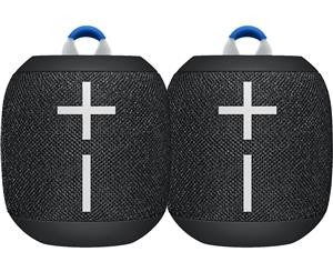 Ultimate Ears - Wonderboom 2 Bluetooth Speaker - Double Pack - Black