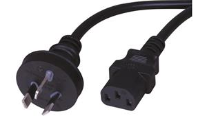 Vanco 1.2m IEC Power Lead - Black