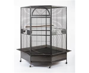 XL Parrot Escape Jumbo Corner Bird Aviary Cage 185cm