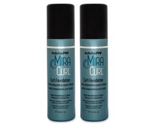 2 x BaByliss Pro Mira Curl Foundation 177mL