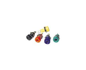 4Mm Banana Socket Black