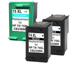 7XL4 Compatible Inkjet Cartridge Set #2 3 Cartridges