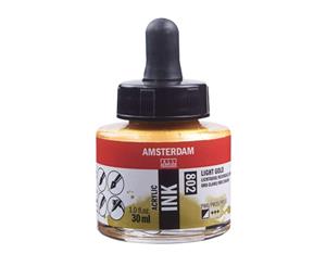 811 - Talens Amsterdam Acrylic Ink 30ml Bronze