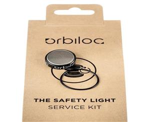 AB Tools Orbiloc Service Kit for Safety LED Light for Dogs Replacement Batteries and O-Ring