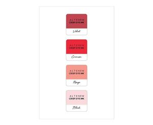 Altenew Mini Cube Ink Pad Set - Red Sunset