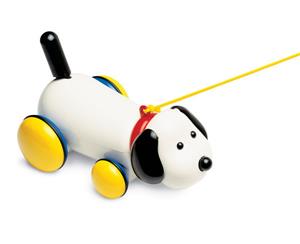 Ambi Toys - Max Push-Pull Pull Along Dog