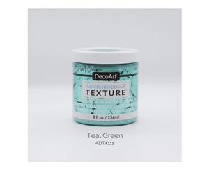 Americana Decor Texture Metallics 8oz - Teal Green