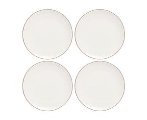 Ashdene Parisienne Side Plate 20cm Set of 4 White