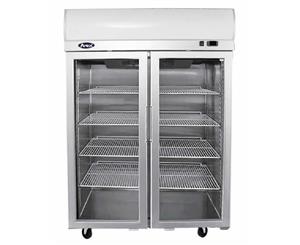 Atosa Double Glass Door Lightbox Freezer