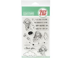 Avery Elle Clear Stamp Set 4in x 6in - Cupids