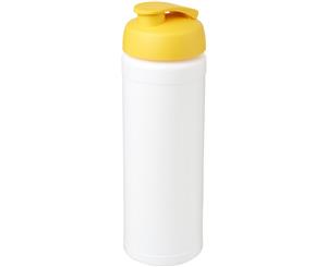 Baseline Plus 750Ml Flip Lid Sport Bottle With Grip (White/Yellow) - PF2823