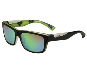 Boll Men's Jude Sunglasses - Matte Black/Lime/Brown Emerald