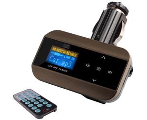 Car Mp3 Music Fm Transmitter Lcd Display + Usb Sd Playback Aux In Lcd Fm-30B