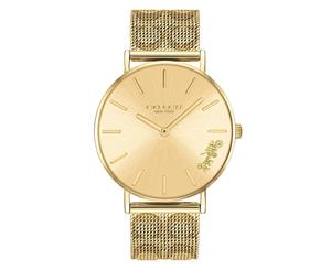 Coach Perry Gold Mesh Ladies Watch - 14503342