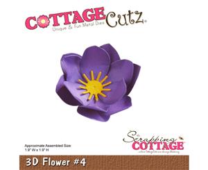 CottageCutz 3D Die-Flower #4 1.9&quotX1.9"