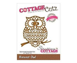 Cottagecutz - Elites Die - 2.7X2.7 Inches Harvest Owl