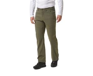 Craghoppers Mens Kiwi Pro Solarshield Walking Trousers - Dk Khaki