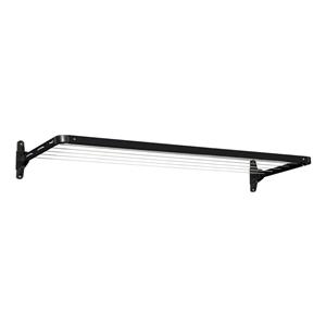 Daytek Mini Fold Down Clothesline - Anthracite Black