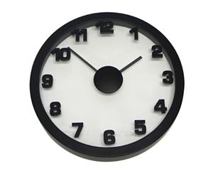 Degree Black Float Clock 50cm