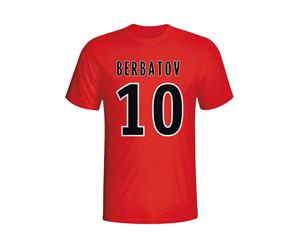 Dimitar Berbatov Monaco Hero T-shirt (red)