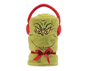 Dr. Seuss The Grinch Fleece Throw