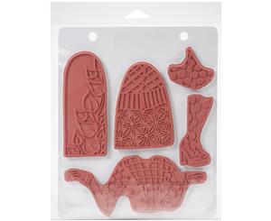 Dyan Reaveley's Dylusions Cling Stamp Collections 8.5&quotX7"-Paper Doll