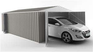 EasyShed 7530 Tall Garage Shed - Birch