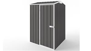 EasyShed S1515 Tall Gable Roof Garden Shed - Slate Grey