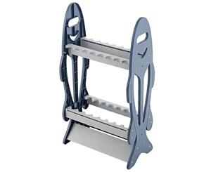 Fishing Standing 16 Rod Rack