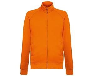 Fruit Of The Loom Mens Lightweight Full Zip Sweatshirt Jacket (Orange) - RW4500