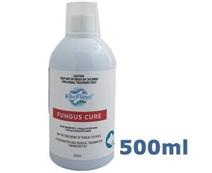 Fungus Cure Treat Fungal Diseases 500ml Blue Planet Fish Treatment Aquarium