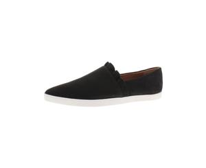 Gentle Souls by Kenneth Cole Womens Avery Nubuck Ruffled Slip-On Sneakers