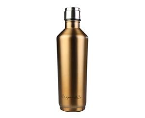 Gold Color Stainless Steel Insulated Water Bottle 500ml