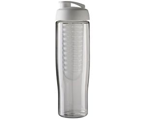 H2o Tempo 700Ml Flip Lid Sport Bottle And Infuser (Transparent/White) - PF2864