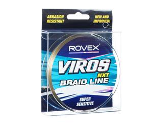 Jarvis Walker Rovex Viros Braid Line 150yd 20lb 0.23mm Chartreuse Fishing Line