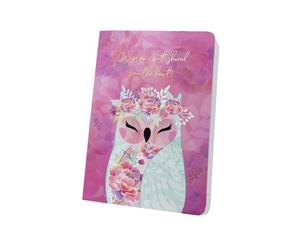 KINDNESS - Owl Notebook - Wise Wings - Gift idea