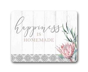 Kitchen Cork Backed Placemats AND Coasters PROTEA HAPPINESS Set 6 New