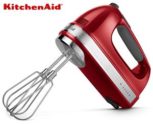 KitchenAid KHM926 Hand Mixer - Empire Red