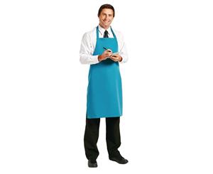 Le Chef Polycotton Bib Apron Teal