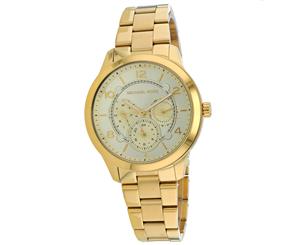 Michael Kors Women's Runway Gold dial watch - MK6588