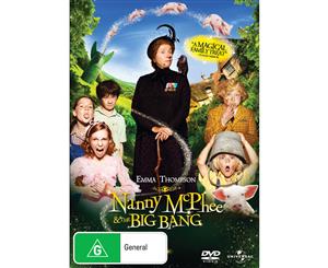 Nanny McPhee and the Big Bang DVD Region 4