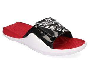 Nike Men's Jordan Hydro 7 Slide - Black/White/Red