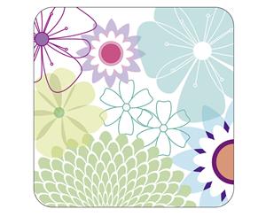 Pimpernel Crazy Daisy Coasters Set of 6