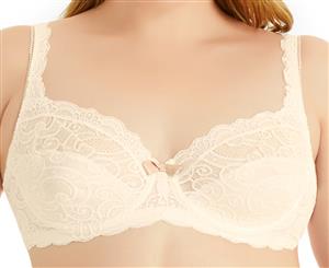 Playtex Women's Beautiful Lift & Lace Bra - Gardenia