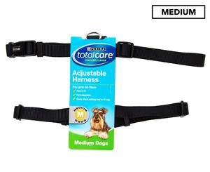 Purina Total Care Medium Adjustable Dog Harness - Black