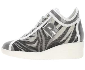 Ruco Line Women's Wedge Heel Sneaker - Grey