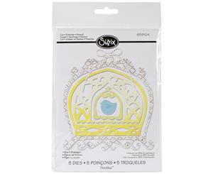 Sizzix Thinlits Dies 5/Pkg-Bird & Birdcages