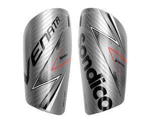 Sondico Unisex Venata Shinguard - Silver Carbon